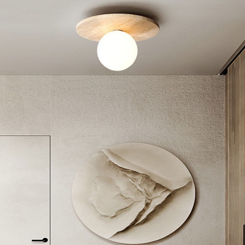 Flush mount entryway ceiling light