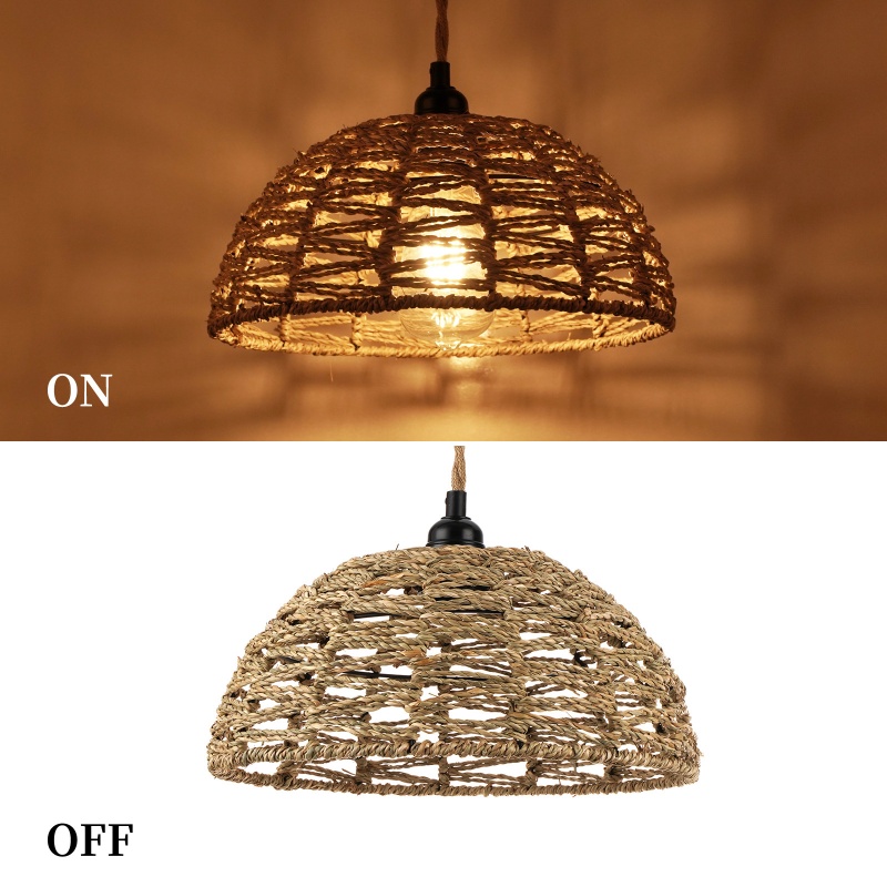 Hanging pendant lighting rope