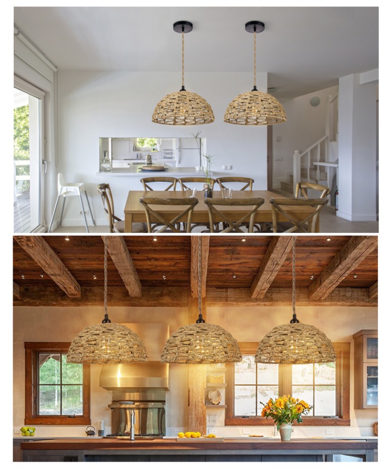 1 Light kitchen island pendant