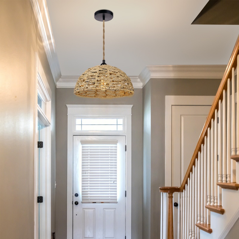 Entryway pendant light fixture