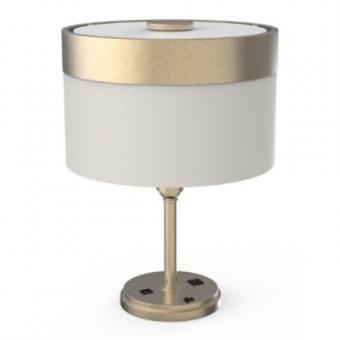 Gold contemporary table lamp