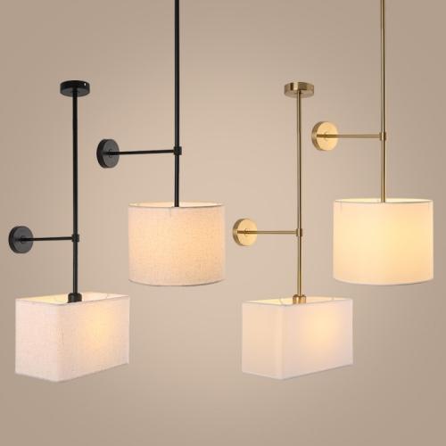 Wall mounted pendant light